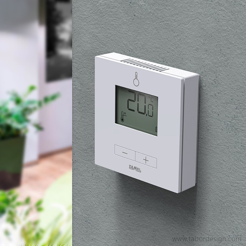 Bezprzewodowe regulatory temperatury. Podstawowy, utrzymuje stałą temperaturę w cyklu dobowym.