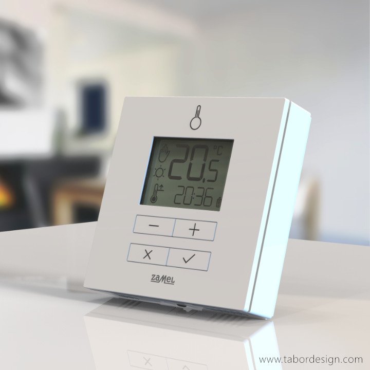 Regulator temperatury o poszerzonej funkcjonalności utrzymuje stałą temperaturę w cyklu dobowym z podziałem na tryb nocny i dzienny.